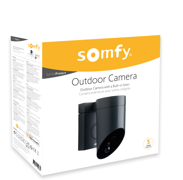 Somfy Protect - Venkovní kamera - Antracit