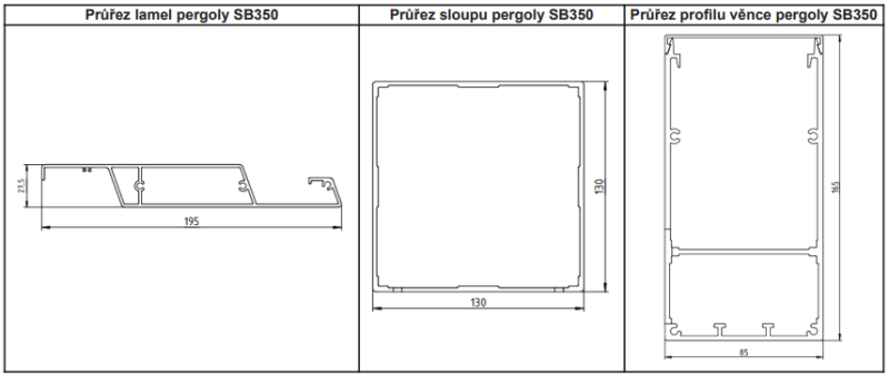 Pergola SB350