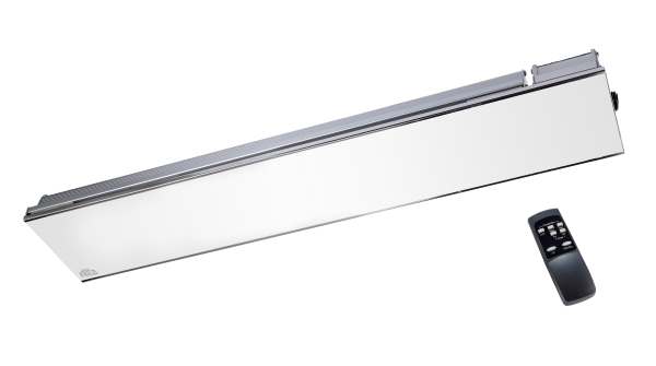 Topení Frico Relax Glass Dimmer 2200 White/SIlver